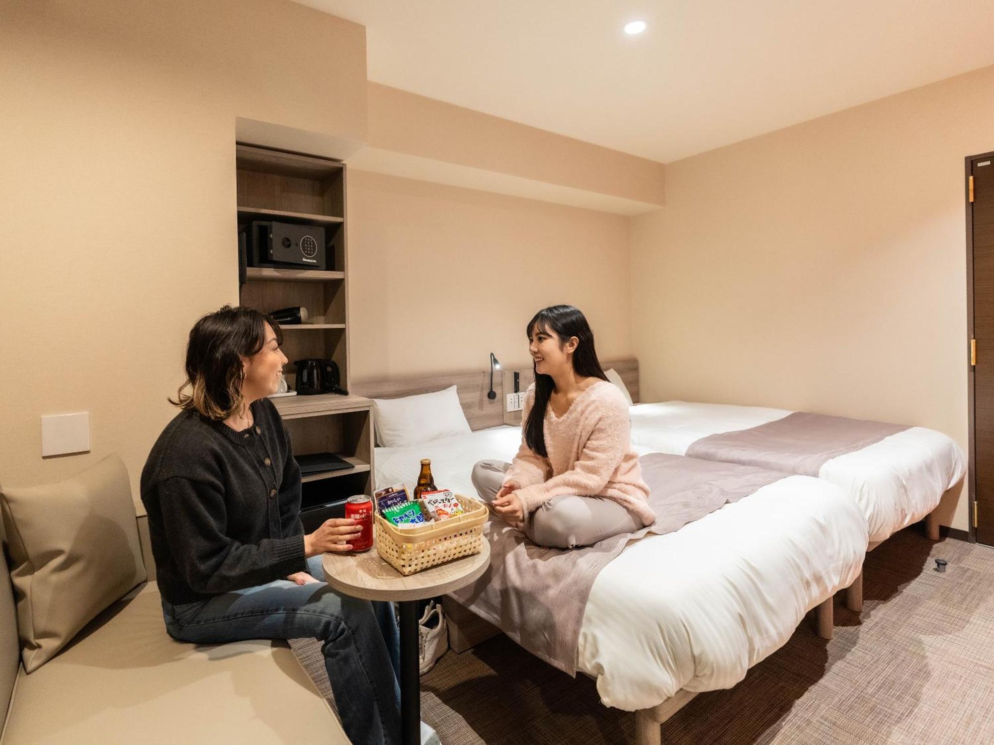 Hotel Sanrriott Shinsaibashi Ósaka Exteriér fotografie