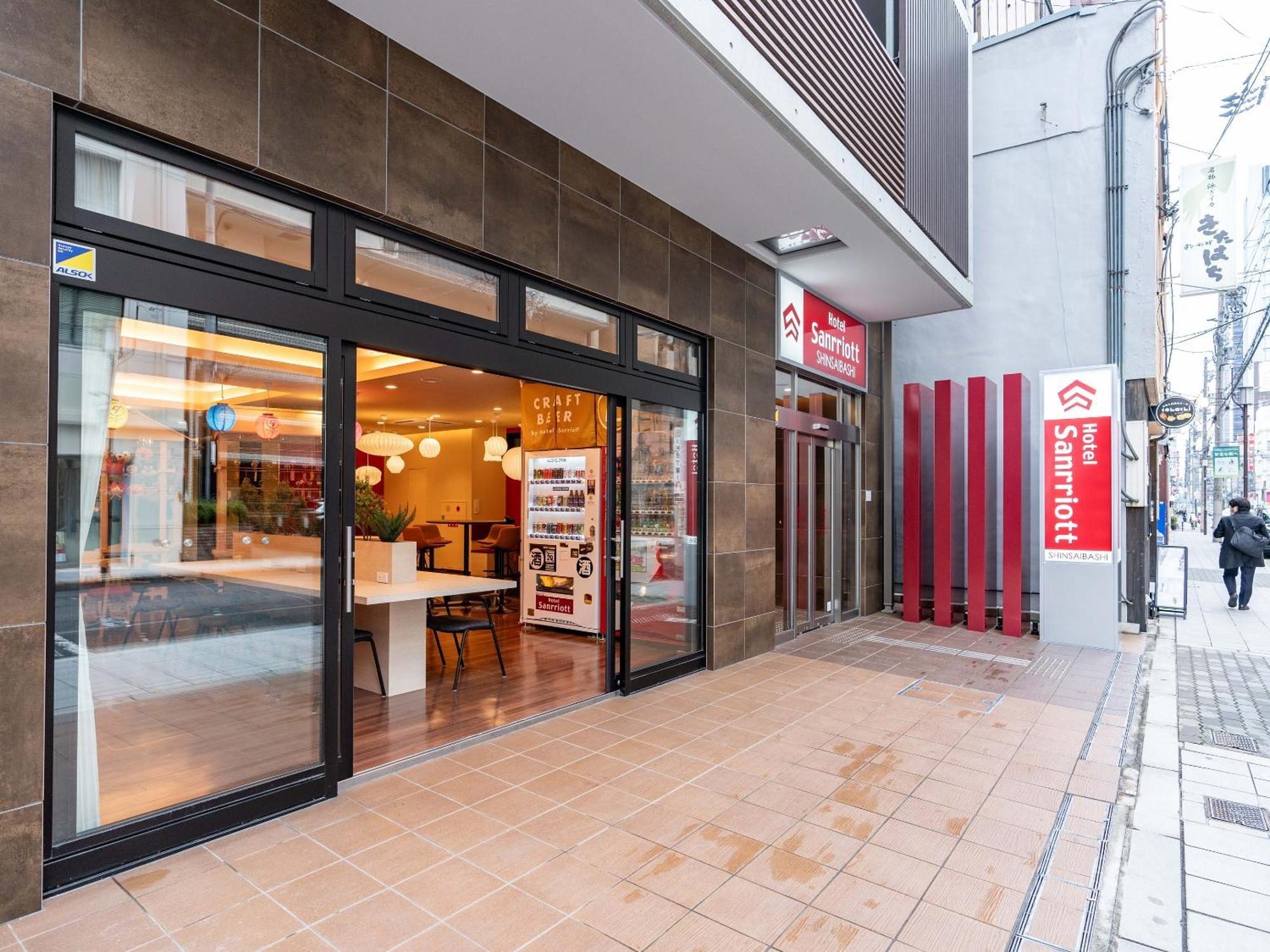 Hotel Sanrriott Shinsaibashi Ósaka Exteriér fotografie
